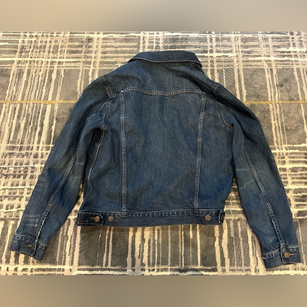 GAP Men's Dark Blue Denim Jacket - Picture 5 of 5
